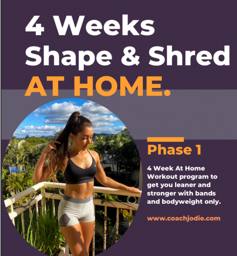 4 Week Shape & Shred At Home