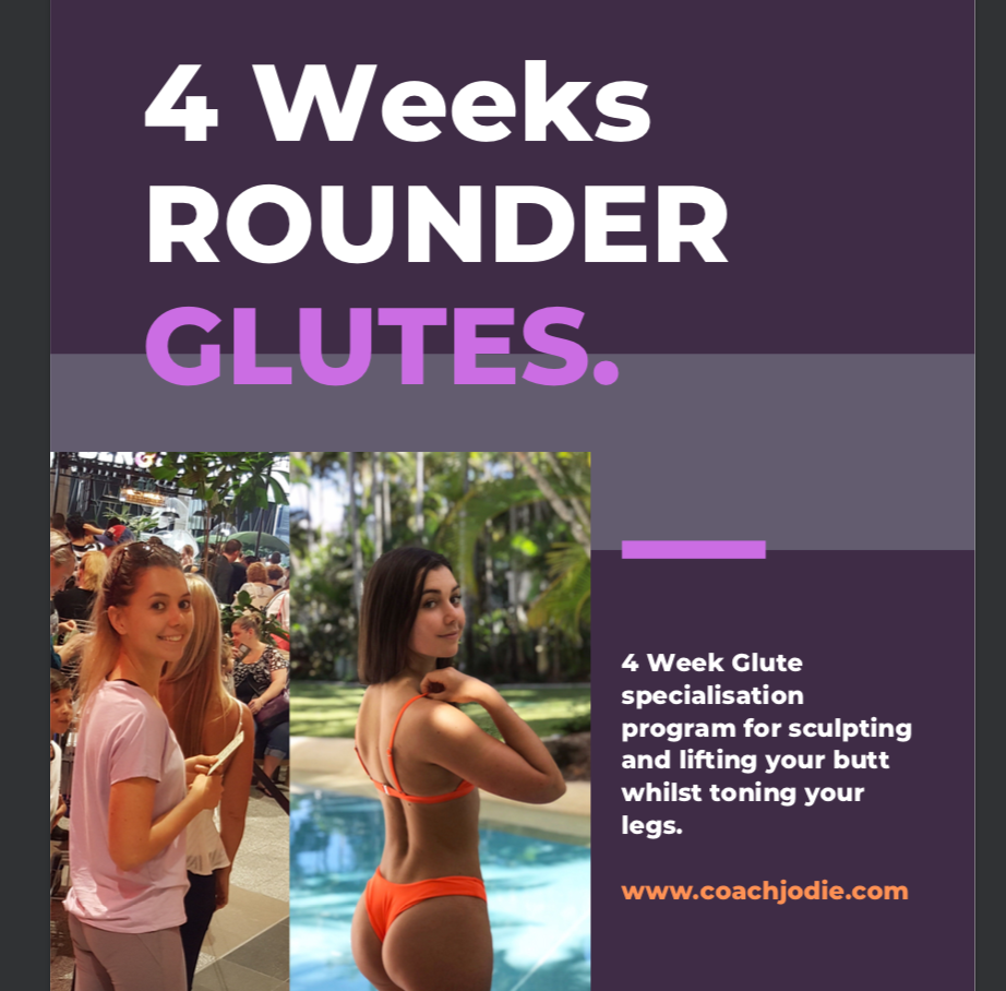 Rounder Glutes - 4 Week Program